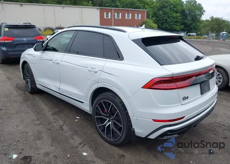 2019 Audi Q8 55 Premium z USA, uszkodzony, nr VIN WA1FVAF13KD027118